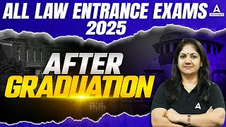 ALL law Entrance Exam After Graduation 2025  Top Exam for Law Students  Law After Graduation 2025 [upl. by Ramburt753]