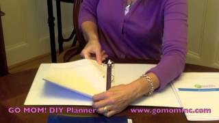 How to Assemble A DIY Planner [upl. by Nodle818]