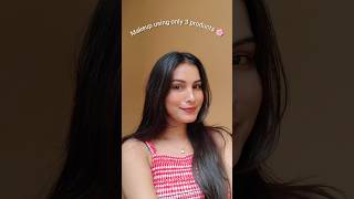 Makeup using only 3 products ❤️🍓Anita Joshi youtubeindia trending makeup makeuplover foryou [upl. by Heman]