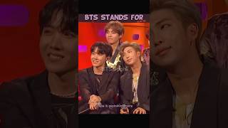 BTS stands for  bts btsshorts btsedits btsarmy kpop [upl. by Nunci]