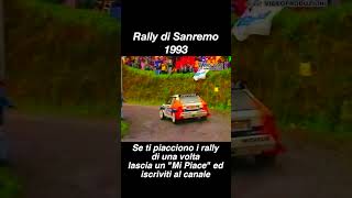 Rally di Sanremo 1993 Short 6 [upl. by Ayekan705]