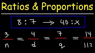 Ratio and Proportion Word Problems  Math [upl. by Vento871]