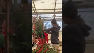 Creating A Custom Holiday Planter Christmas Holidays Horsham [upl. by Yennej]