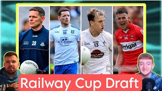 The GAA Draft 1 Railway Cup Draft Ulster vs Leinster [upl. by Onimixam]