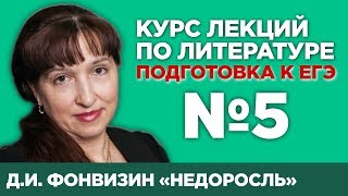 Недоросль – ДИ Фонвизин содержательный анализ произведения  Лекция №5 [upl. by Lothar]