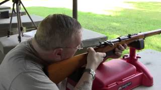 Steyr M95 carbine 100 yard shoot off12 [upl. by Brandwein592]