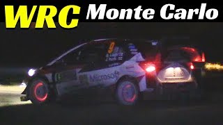 WRC Rally Monte Carlo 2018 Special Stage 1  ThoardSisteron Highlights [upl. by Ahsillek]