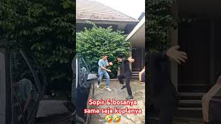 DASARA SOPIR KOPLAK drivermuda hiburan pagihari kocak viralvideo vidoeshort [upl. by Ahron]