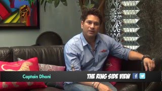 Sachin Tendulkar interview  Captain Dhoni [upl. by Tenneb315]