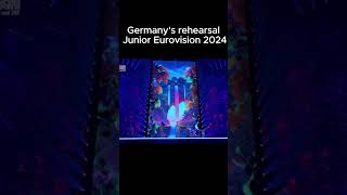 🇩🇪 Germanys rehearsal Junior Eurovision 2024 Bjarne  Save The Best For Us [upl. by Leahcym63]