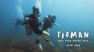 TIOMAN MALAYSIA • 5D4N Open Water Diving Course • BampJ Diving [upl. by Shepard]