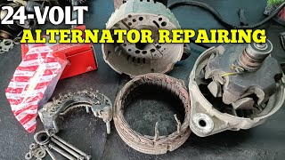 24 Volt Alternator Repair How To Repair Alternator ShreeBalajiAuto [upl. by Orna]