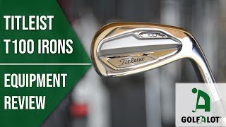 Titleists BEST EVER Iron  Titleist T100 Iron Golfalot Review [upl. by Anitnauq740]