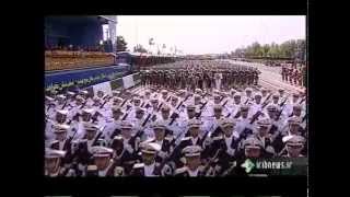 Iran Army Day paradeApril 18 2014برگزاري رژه روز ارتش ايران [upl. by Drofnas]