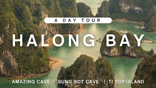 Day Trip to Halong Bay  தமிழ்  Visiting longest Caves  Kayaking amp more [upl. by Aeneas42]