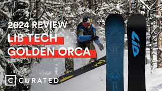 2024 Lib Tech Golden Orca Snowboard Review  Curated [upl. by Alohcin900]