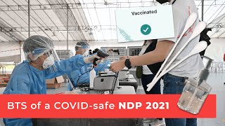 Behindthescenes of a COVIDsafe NDP 2021 [upl. by Jahdal]