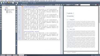 LaTeX texmaker Tutorial 12 Dividir documentos grandes Elementos básicos de una Tesis español 1n [upl. by Ardnaik196]