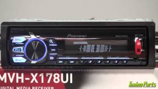 Pioneer MVH X178UI  Media Receiver Lançamento 2015 [upl. by Narhet]