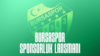 Bursaspor forma sponsorluk lansmanı [upl. by Nywroc]