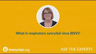 What is respiratory syncytial virus RSV [upl. by Hibben]