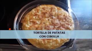 Tortilla de patatas con cebolla [upl. by Herschel751]