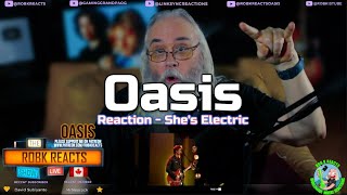 Oasis Reaction  Shes Electric  Live Performance [upl. by Anrehs]