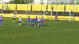 Leça FC X Maia Lidador Camp Dest 1ª Div Sub 19 [upl. by Anifares530]