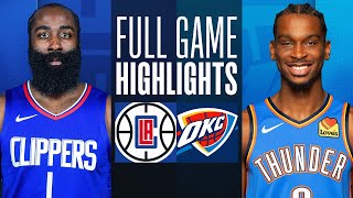 CLIPPERS at THUNDER  FULL GAME HIGHLIGHTS  December 21 2023 [upl. by Ahsilem62]