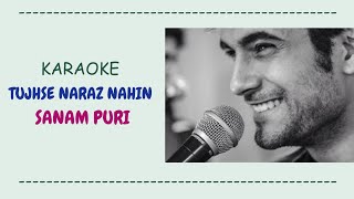 Tujhse Naraz Nahin  Karaoke  Sanam Puri [upl. by Aitnic]