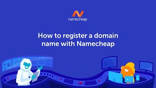 How to register a domain name with Namecheap [upl. by Itsur839]