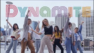 KPOP IN PUBLIC BTS 방탄소년단 Dynamite Dance Cover  SISTEM Dance Cover in Sydney [upl. by Yentrac]