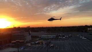 Morguard Bramalea City Centre Helicopter Lift [upl. by Noicpesnoc]