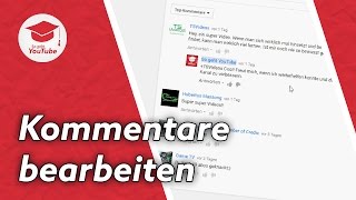 YouTube Kommentare bearbeiten  QuickTipp [upl. by Allenrac255]