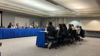 022724 Chartiers Valley School Board Meeting Part 1 [upl. by Doughman885]