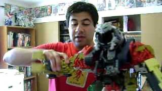 Transformers ROTF Devastator Supreme Class Review [upl. by Lzeil]