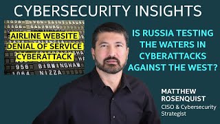 Is Russia Testing the Waters in Cyberattacks Against the US [upl. by Oir]