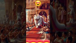 Queen cat 🐈 shorts ytshorts trendingshorts viral cat [upl. by Ellehsim553]