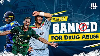 Famous cricket players caught in drug scandal  WicketScore App [upl. by Rede8]