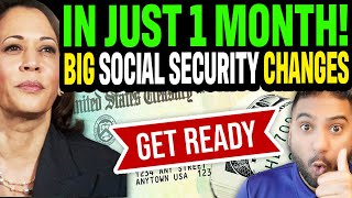 FINALLY Huge Social Security CHANGES are COMING in 1 MONTH  SSA SSI SSDI Update [upl. by Notgnirrac]