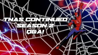 SpiderMan The New Animated Series Season 2  QampA [upl. by Modern]