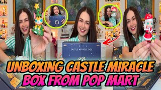 🔴UNBOXING CASTLE MIRACLE BOX FROM POP MART  marian rivera [upl. by Aineg]