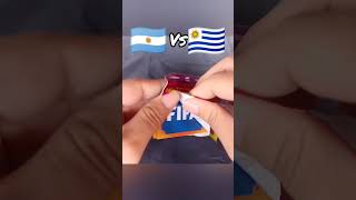 ARGENTINA VS URUGUAY ELIMINATORIAS 2026 SIMULACION [upl. by Zoha]