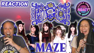 FIRST TIME LISTENING TO DESTROSE  MAZE  REACTION [upl. by Sauveur78]