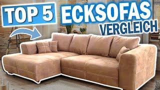 Welches ECKSOFA soll ich 2024 kaufen  Top 5 Ecksofas Test amp Vergleich [upl. by Darla]