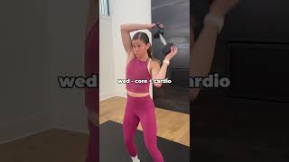 The PERFECT workout split for summer shorts workoutchallenge workoutplan [upl. by Esirehc]