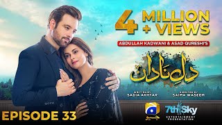 DileNadan Episode 33  Eng Sub  Mikaal Zulfiqar  Amar Khan  Ali Abbas  3rd December 2024 [upl. by Asilrahc803]