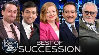 Best of Succession Brian Cox Kieran Culkin Sarah Snook Matthew Macfadyen Nicholas Braun [upl. by Leimaj]