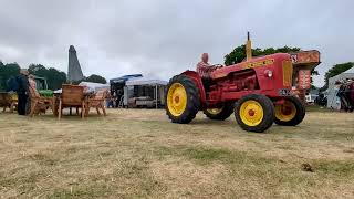 RAW FOOTAGE Scampston steam rally 2024 tractors [upl. by Arrac]