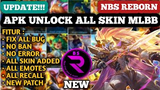 NBS REBORN 2024 LATEST VERSION  INJECTOR ML  APK UNLOCK ALL SKIN MOBILE LEGENDS [upl. by Ateiram735]